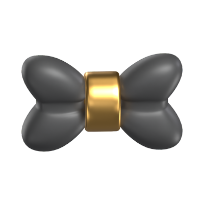 Bow Tie 3D Icon Model 3D Graphic