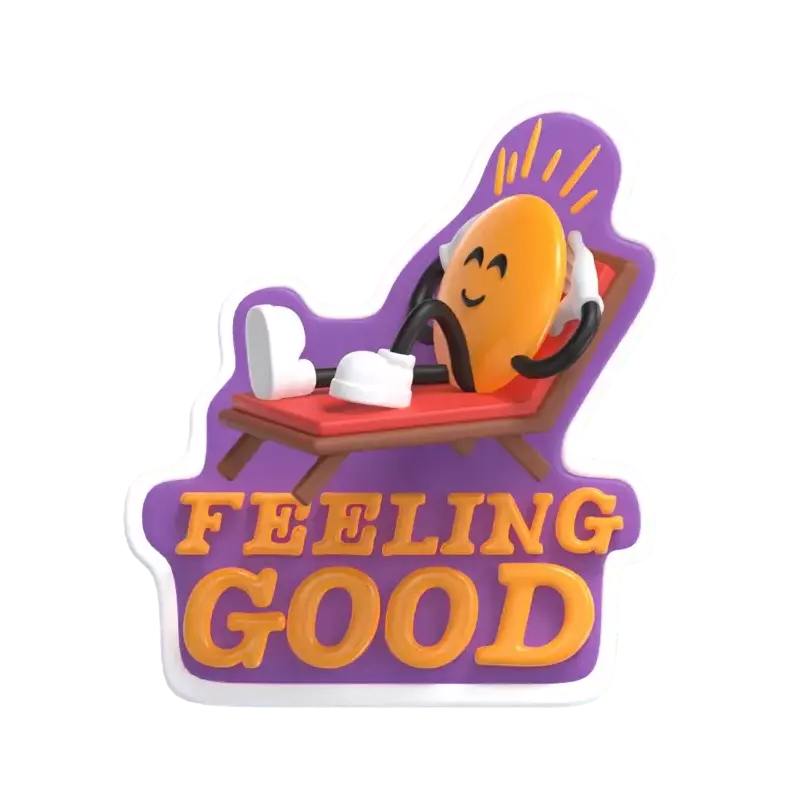 Feeling Good 3D Graphic