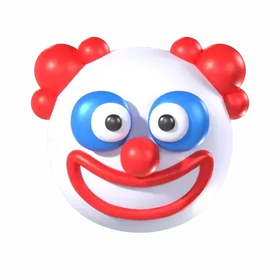 Clown 3D Graphic