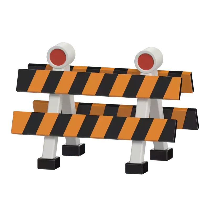 Roadblock 3D Graphic