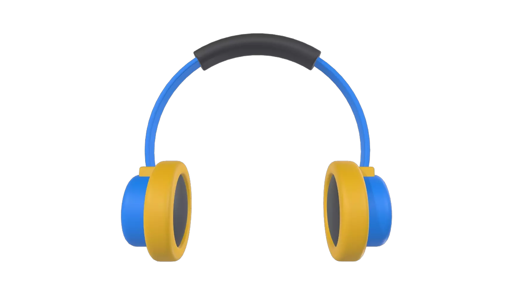 Headphone 3D Graphic