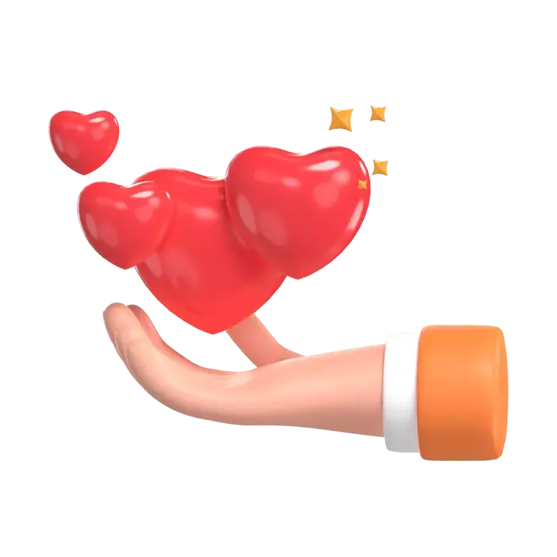Heart 3D Graphic