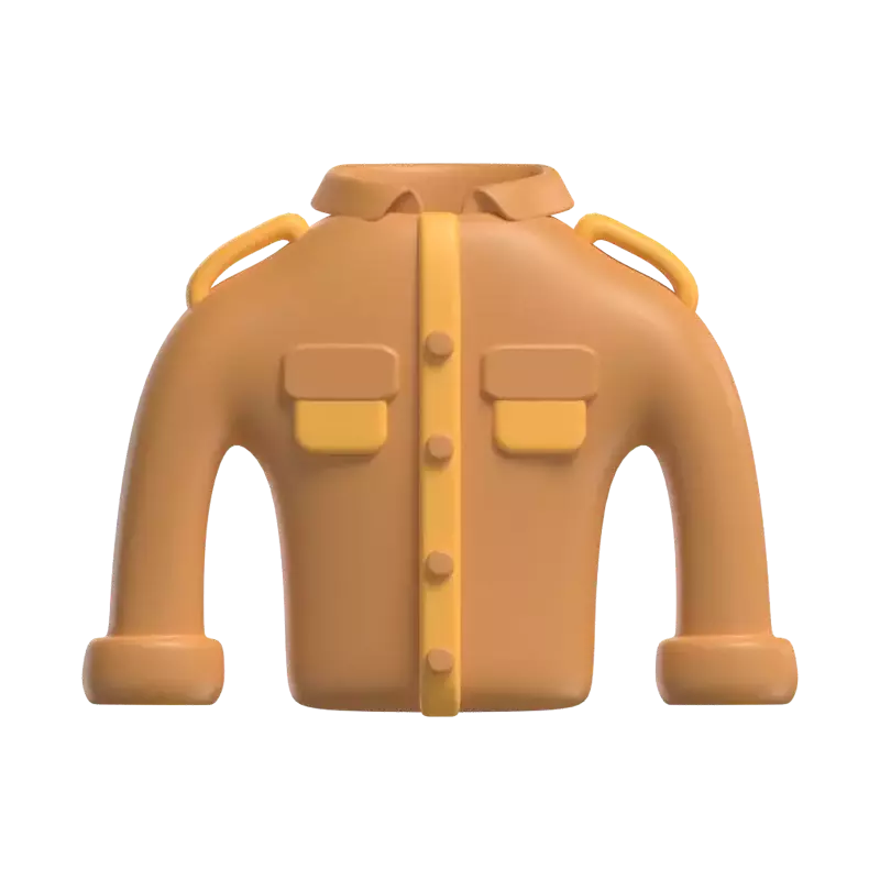 Traje de veterano 3D para a guerra 3D Graphic