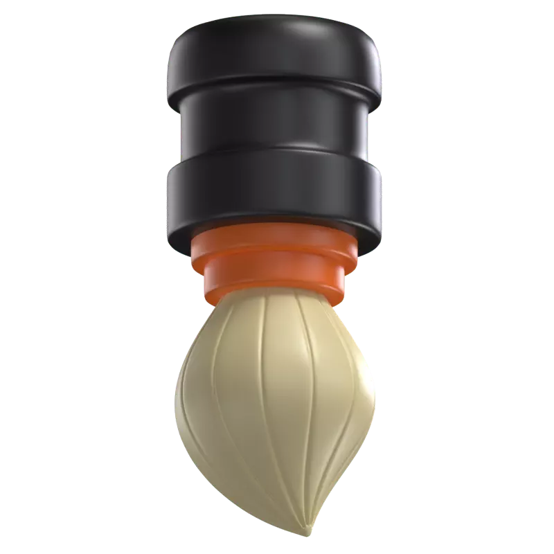 Shave Brush 3D Graphic