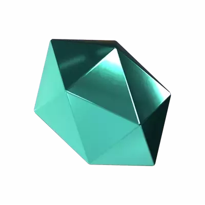 Abstract Diamond 3D Graphic