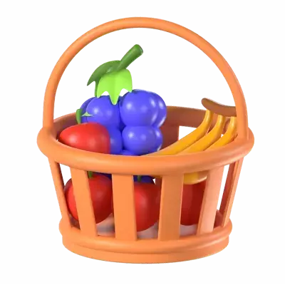 Fruits 3D Graphic