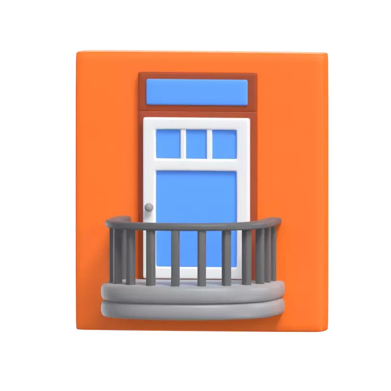 Balcony 3D Graphic