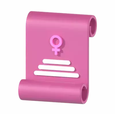 Women Rights 3D Graphic