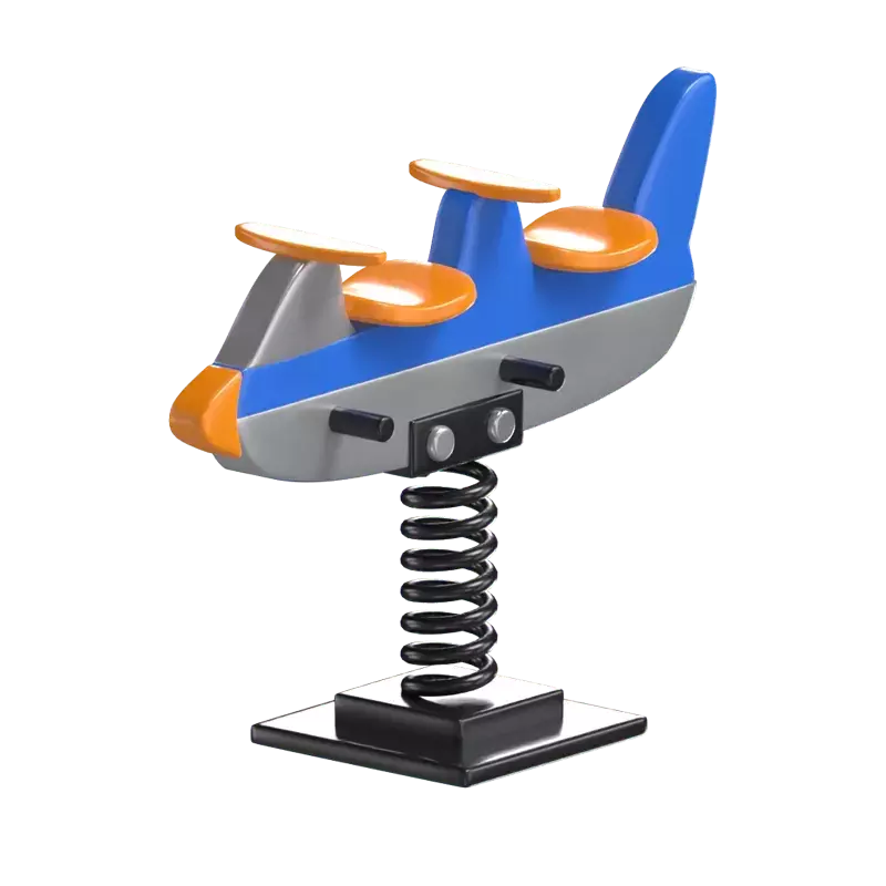 Airplane Ride 3D Graphic