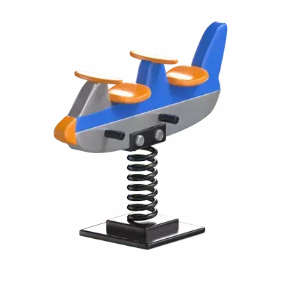 Airplane Ride 3D Graphic