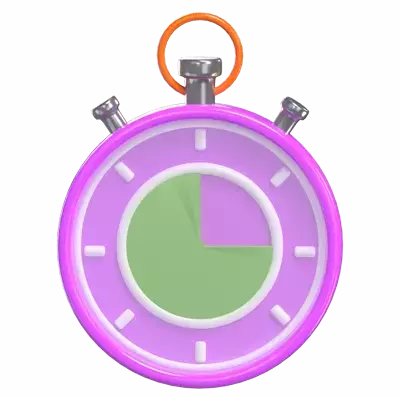 Timer 3D Graphic