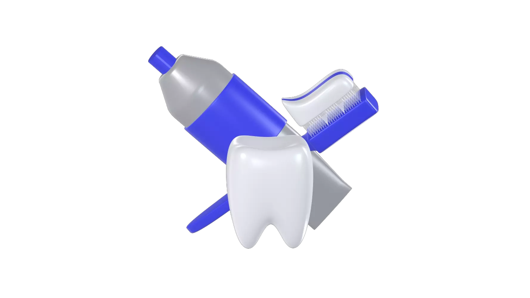 Dental Care 3D Graphic
