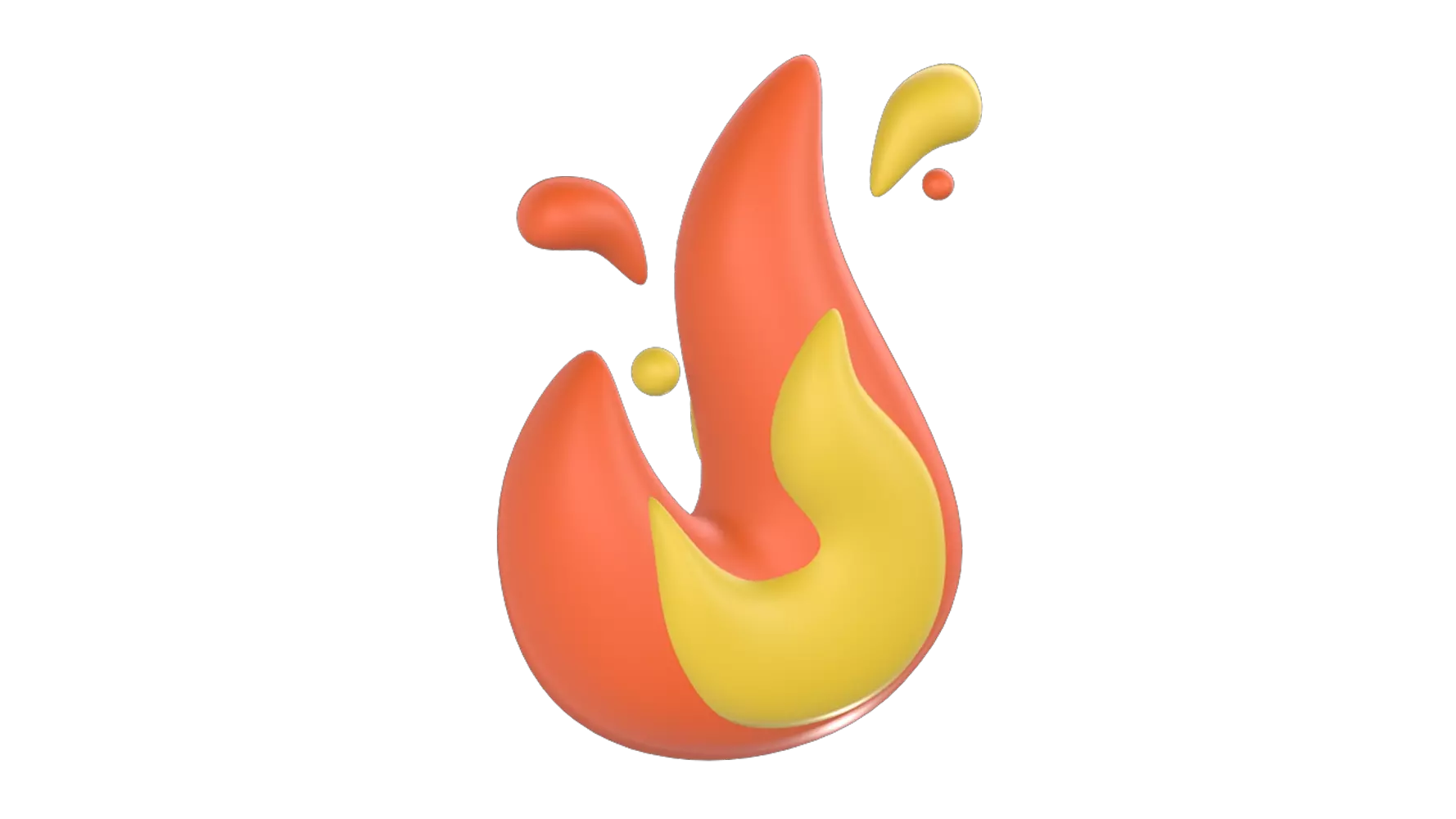 Fire 3D Graphic