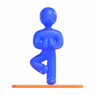 Yoga 3D Graphic