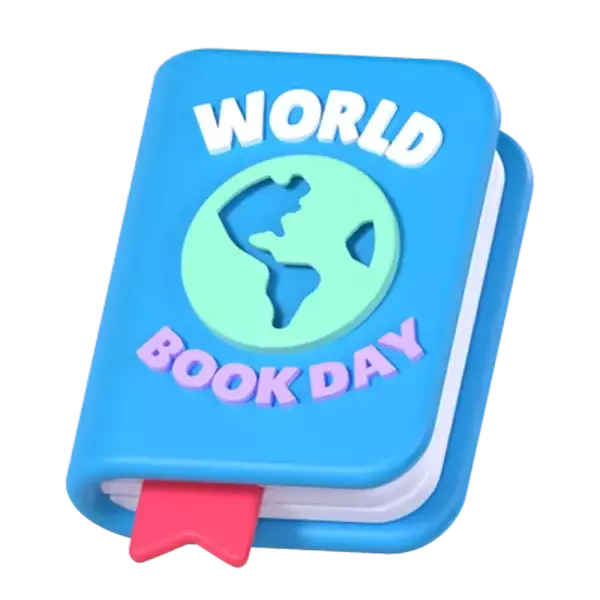 World Book Day 3D Graphic