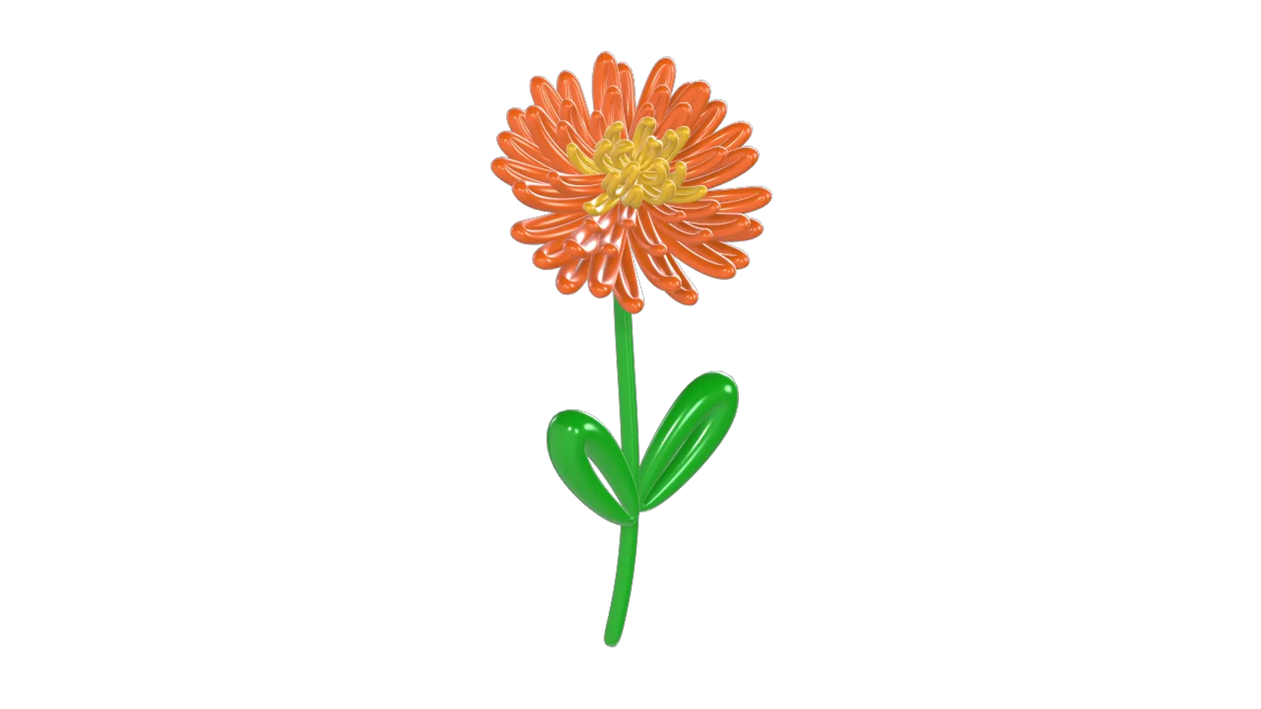 Chrysanthemum Balloon 3d model--55c23bf3-cbf2-48ac-96c8-079d181dbc5b
