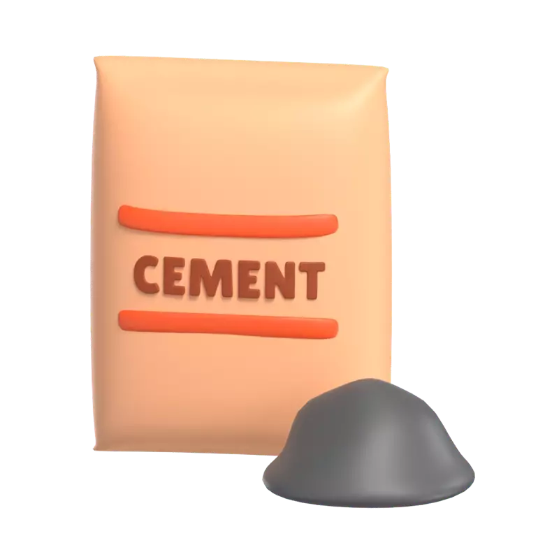 Zement 3D Graphic