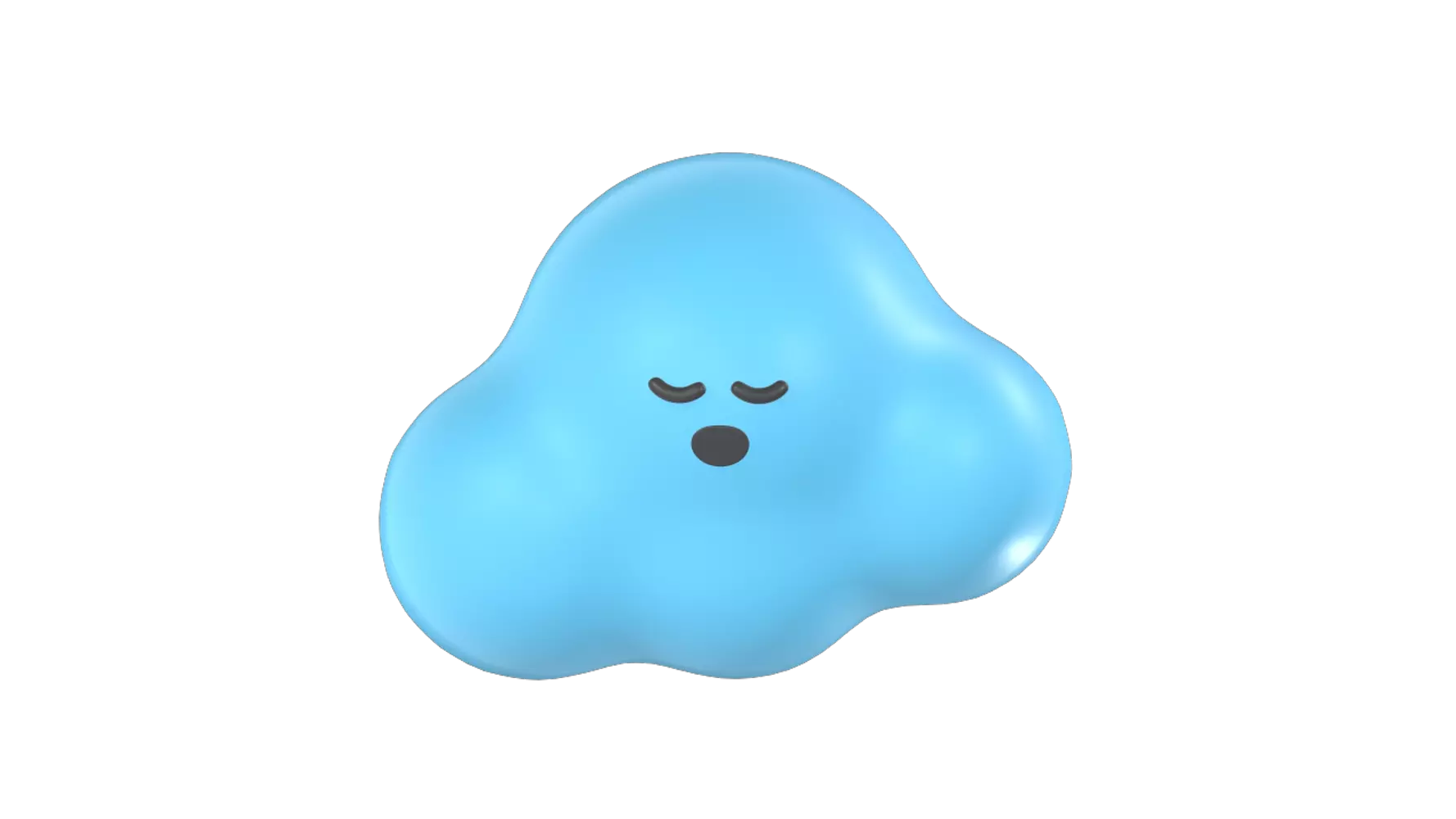 Sleeping Cloud 3d model--35982582-885b-46e5-90c6-4a600e970753