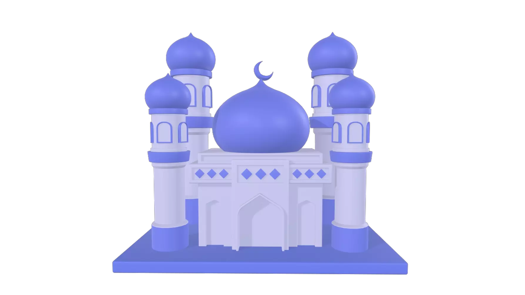 Mosque 3D Graphic