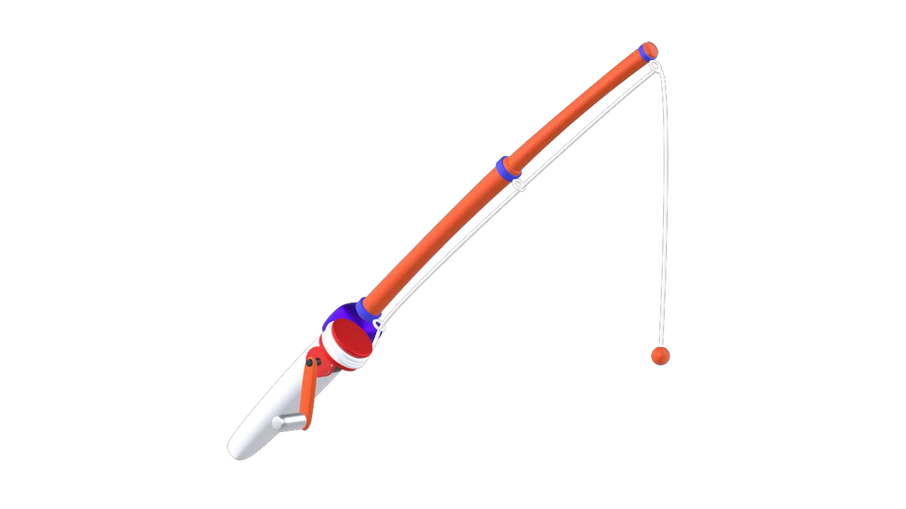 Fishing Rod 3D Graphic