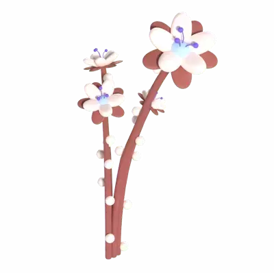 Flower 3D Graphic
