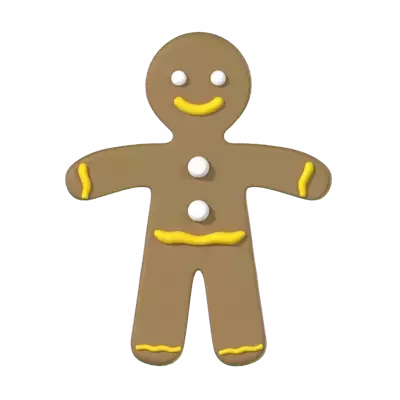 Gingerbread Man 3d model--39c09d4e-3139-4090-862e-20dc25a5917f