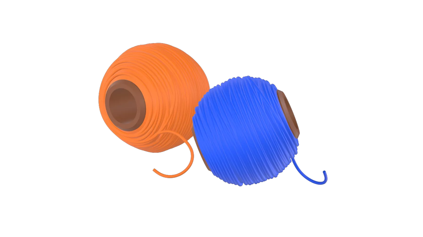 Yarn Ball 3D Graphic