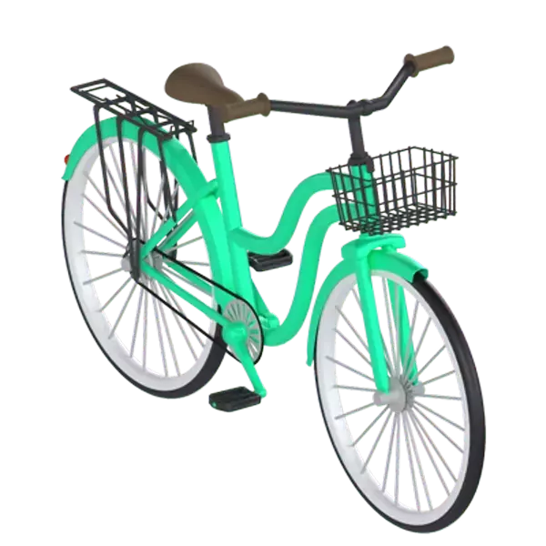Bicycle 3D Graphic
