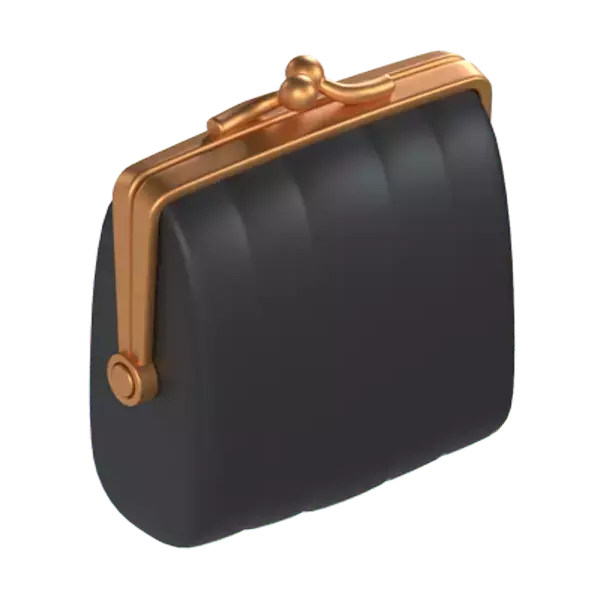 Coin Purse 3D Graphic