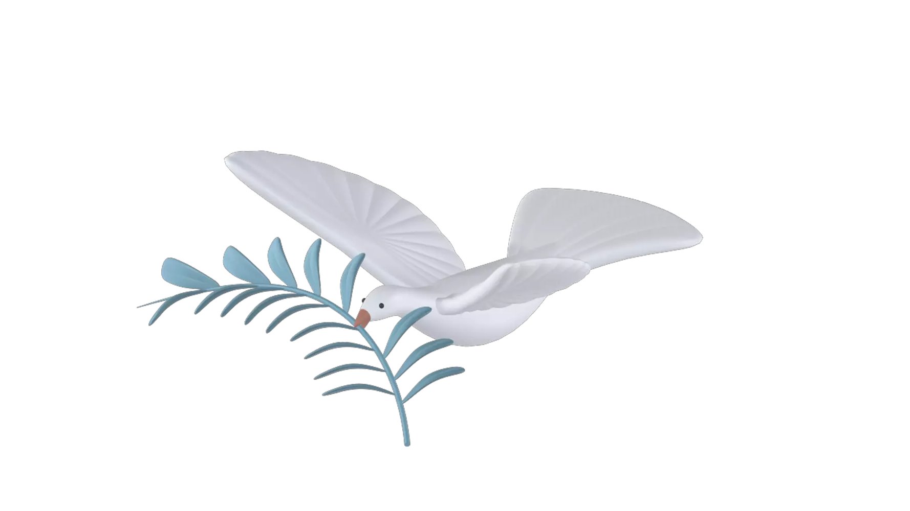 Dove With Olive Branch 3d model--bb20abce-81ac-4a96-a00b-574a848584fe
