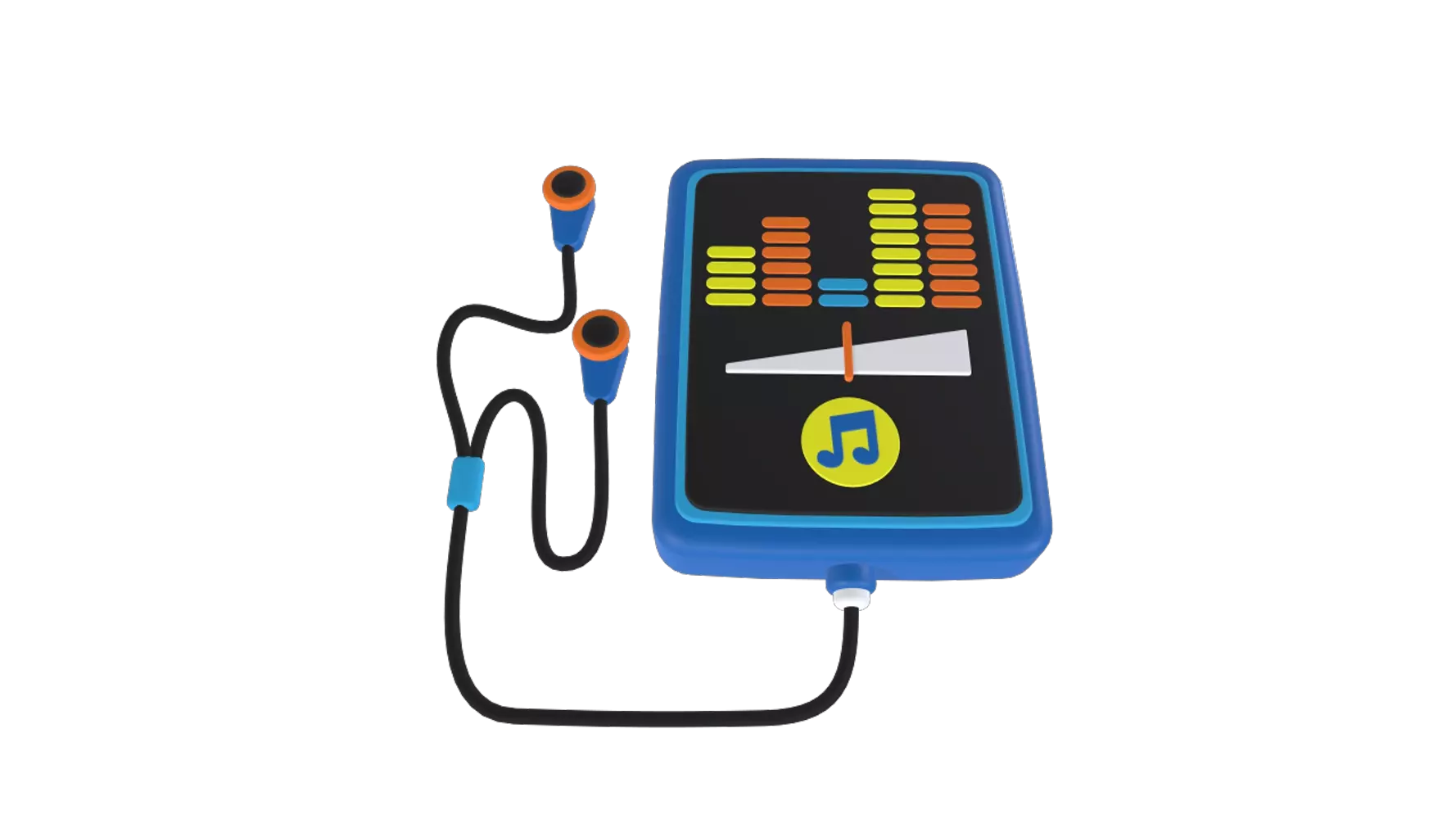 Mp3 Player 3D Graphic