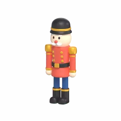 Nutcracker 3D Graphic