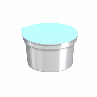 Small Cup Of Cottage Cheese 3D Model 3D Graphic