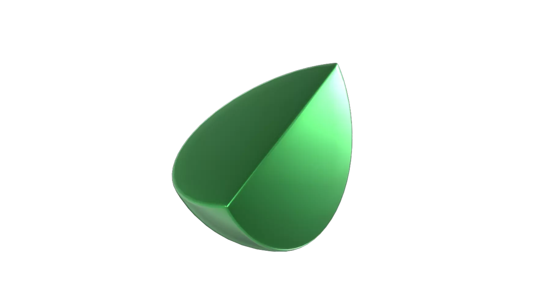 Quarter Sphere 3D Graphic
