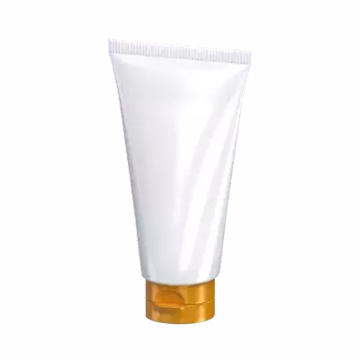 3D Face Cream Tube Model For Skincare 3D Graphic