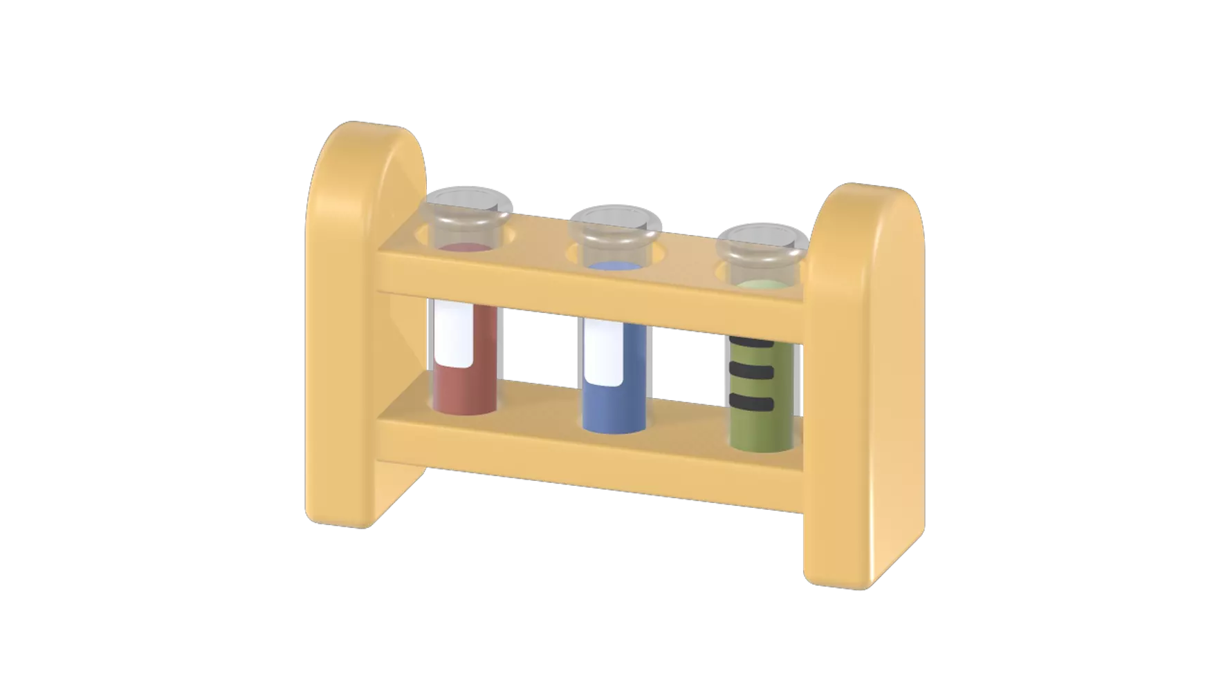 Rack With Tubes 3D Graphic