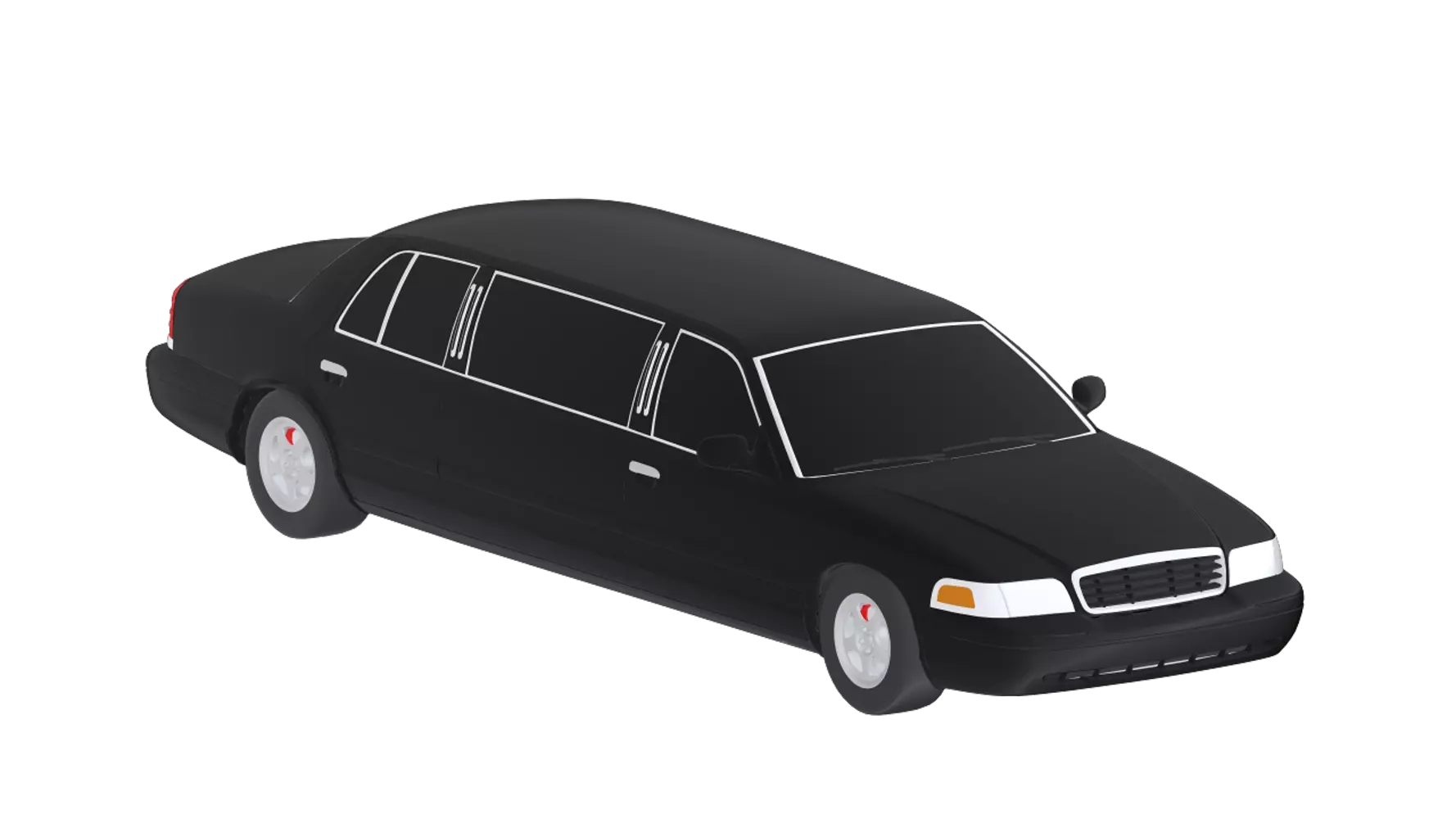 limousine 3D Graphic