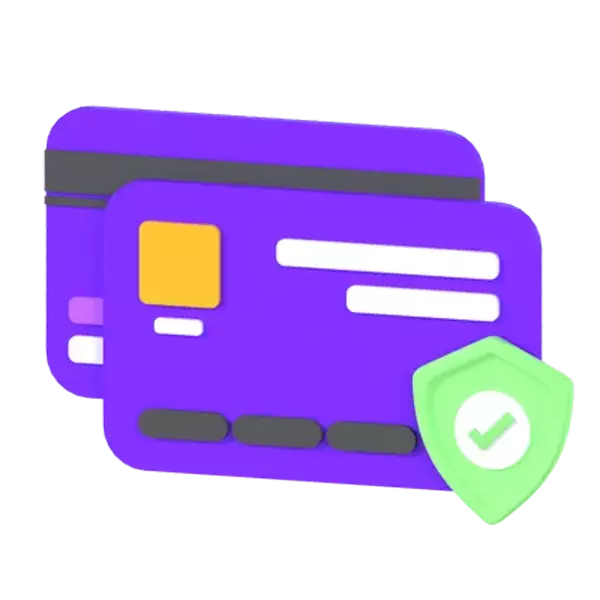 Credit Card Protection 3D Graphic