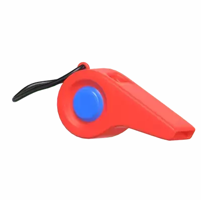 Whistle 3D Graphic