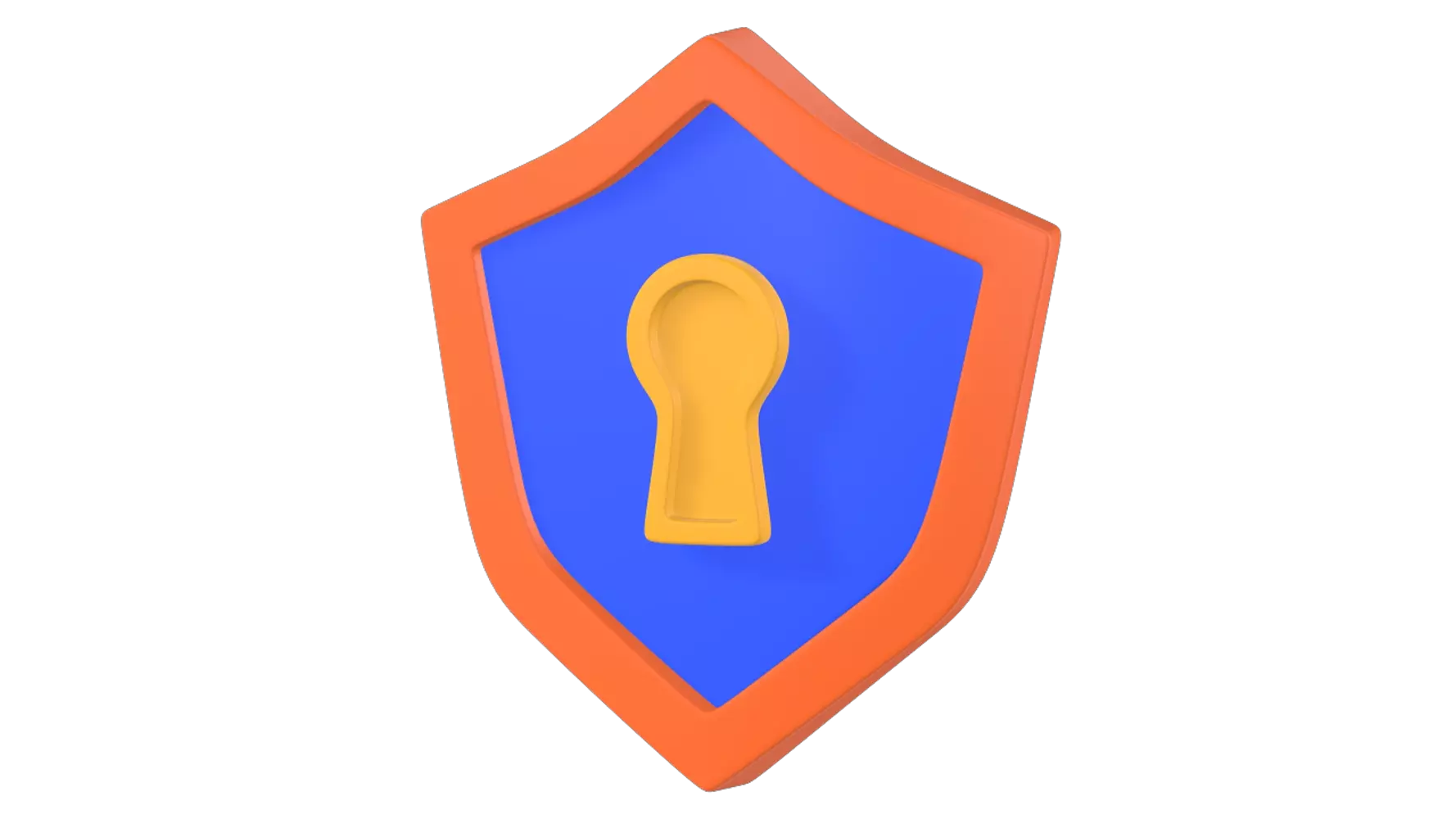 Protection Shield 3D Graphic