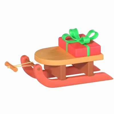 Sled 3D Graphic
