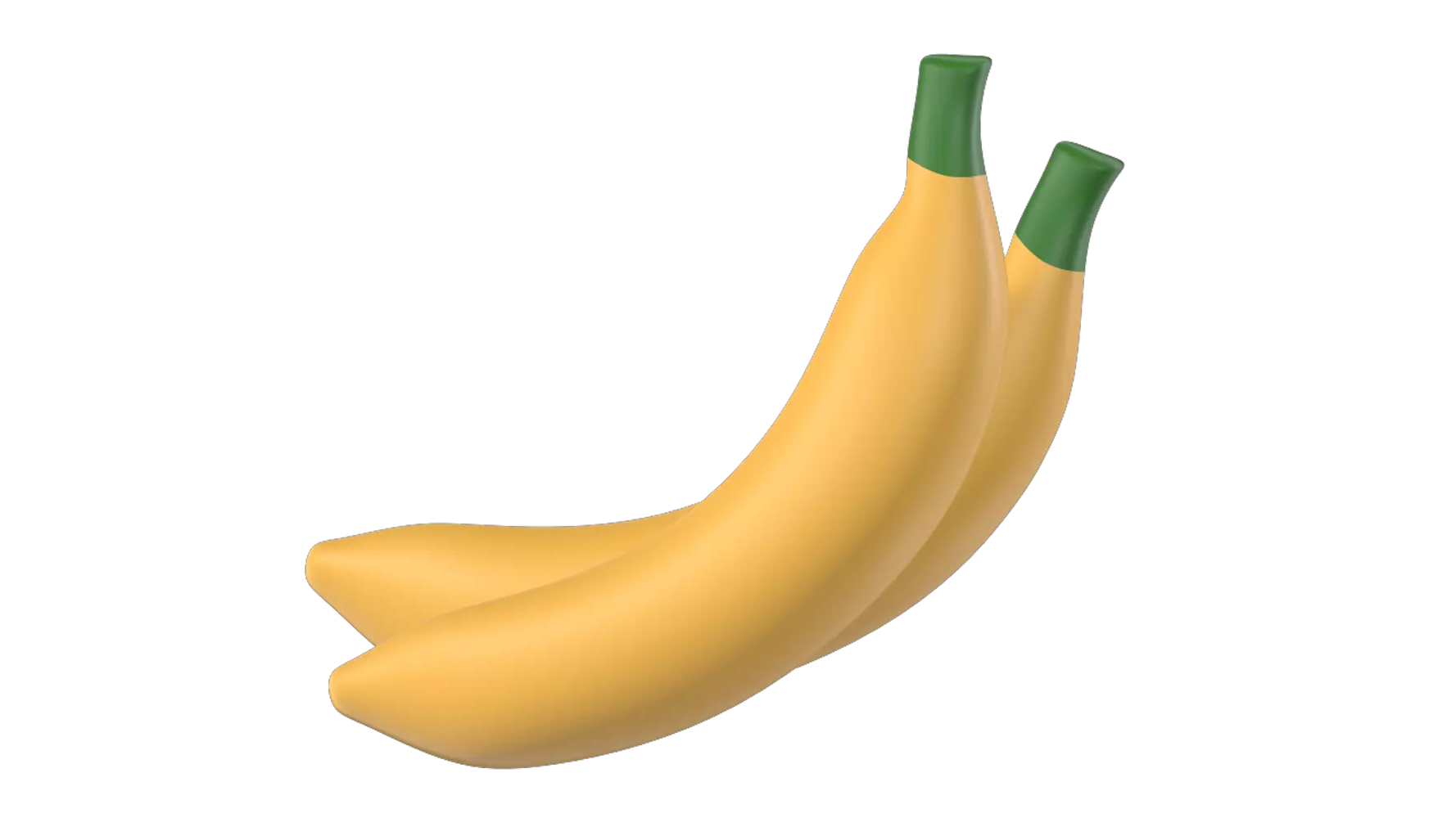 Banana 3D Graphic