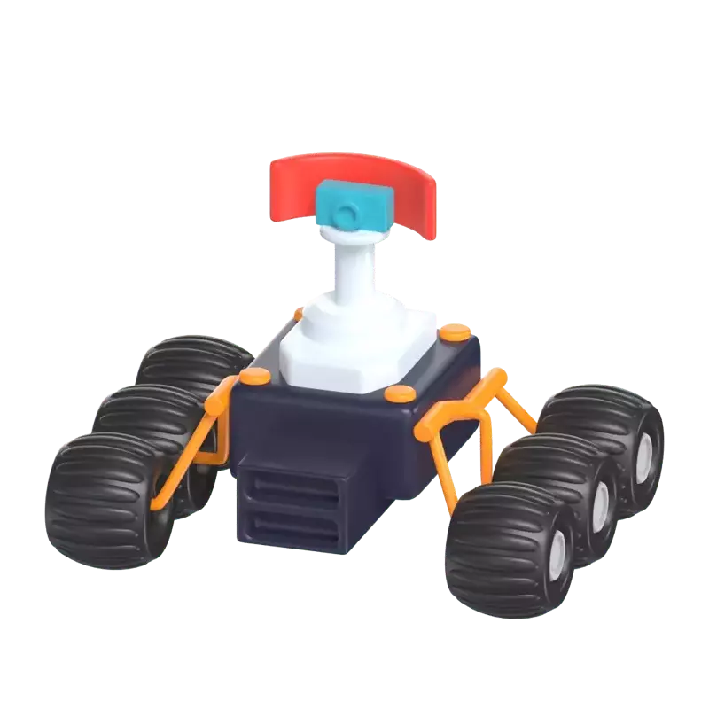 Space Rover  3D Graphic