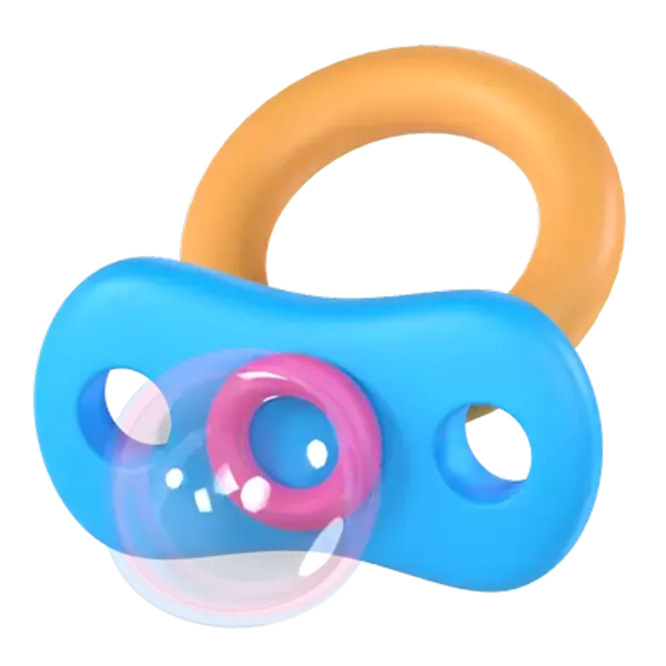 Pacifier 3D Graphic