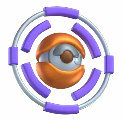 Eye Recognition 3D Graphic
