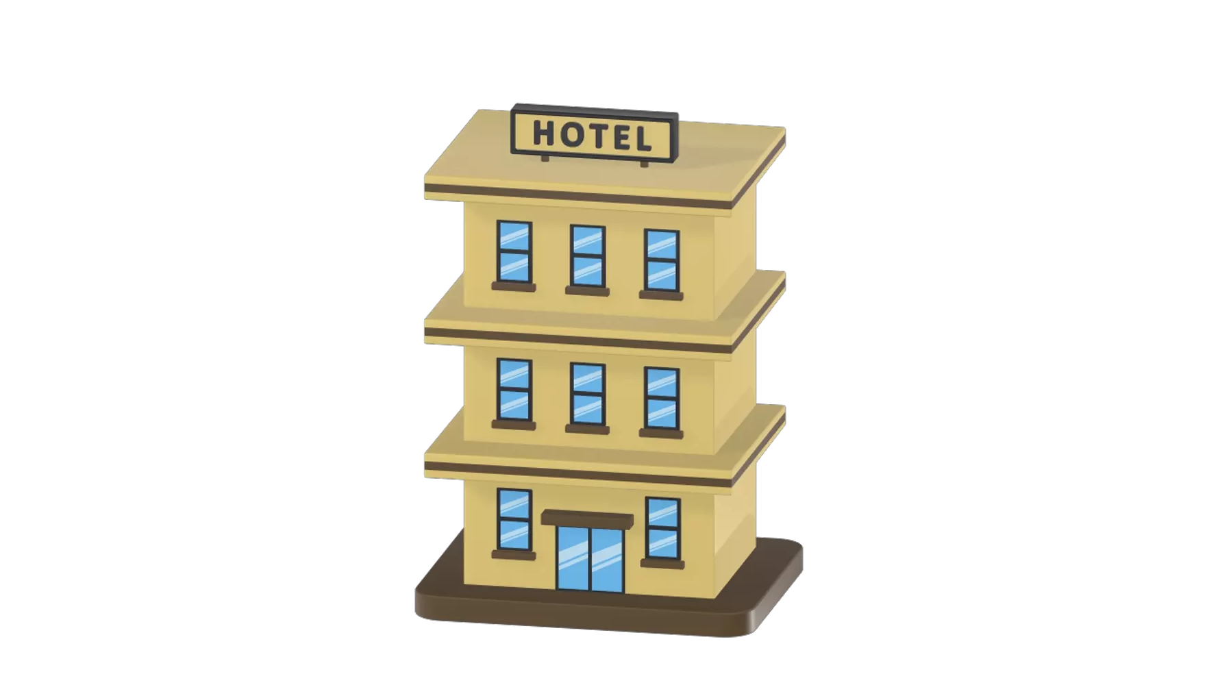 Hotel 3D Graphic
