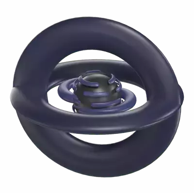 Black Hole 3D Graphic