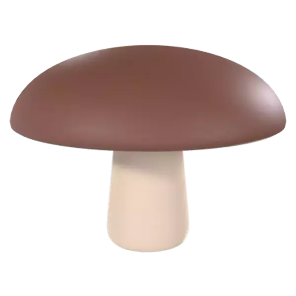 Mushroom 3D Graphic