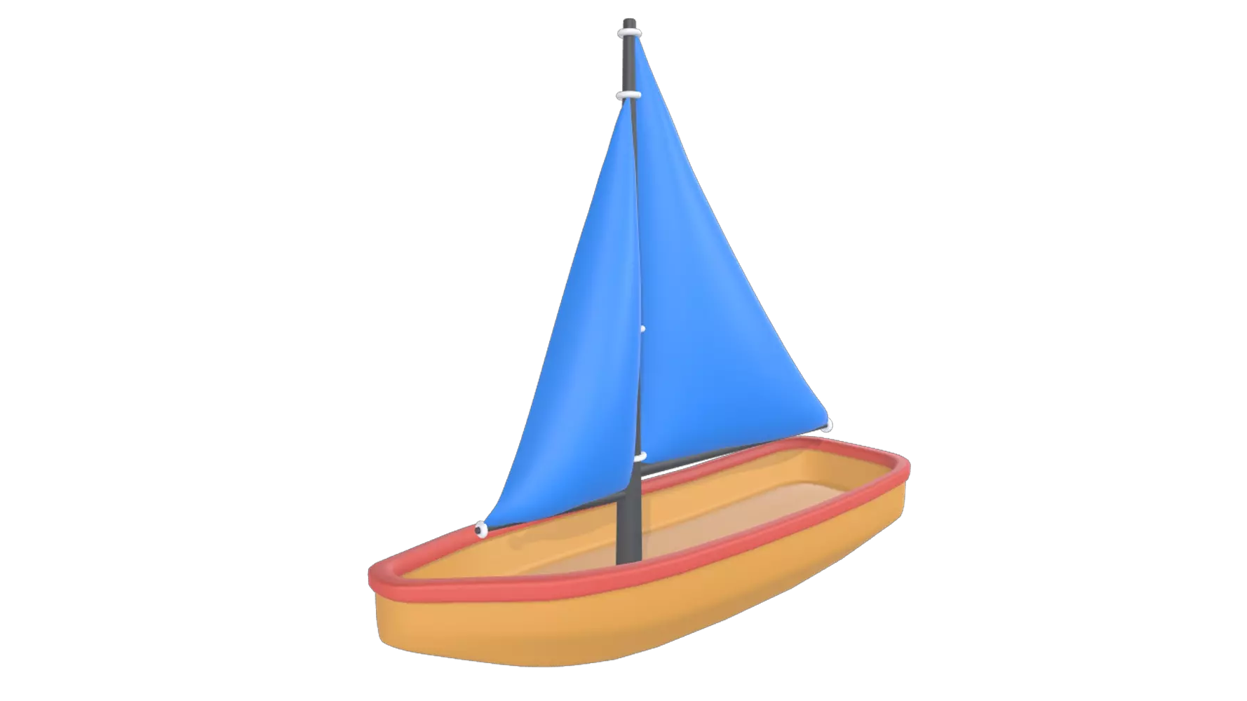 Sailing 3D Graphic