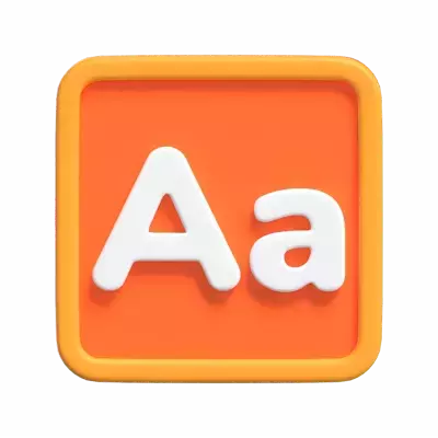 Font Tool 3D Graphic